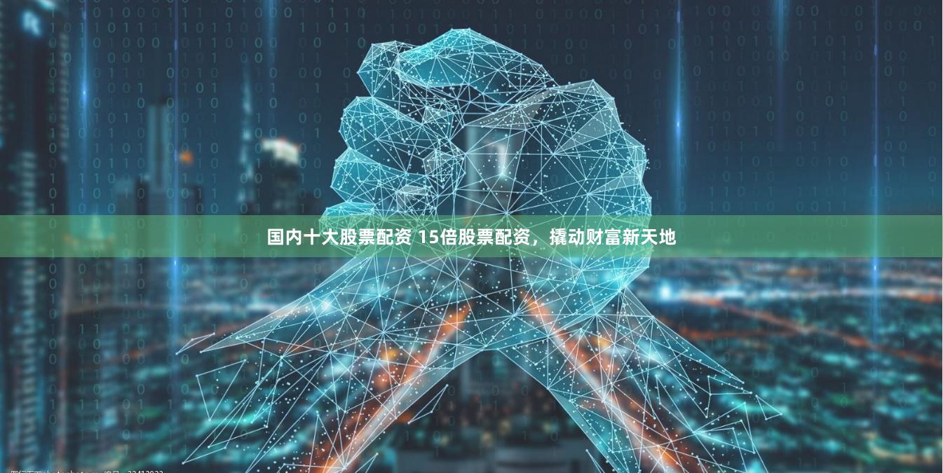 国内十大股票配资 15倍股票配资，撬动财富新天地