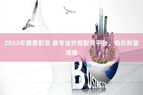 2023年股票配资 最专业炒股配资平台，助你财富增值