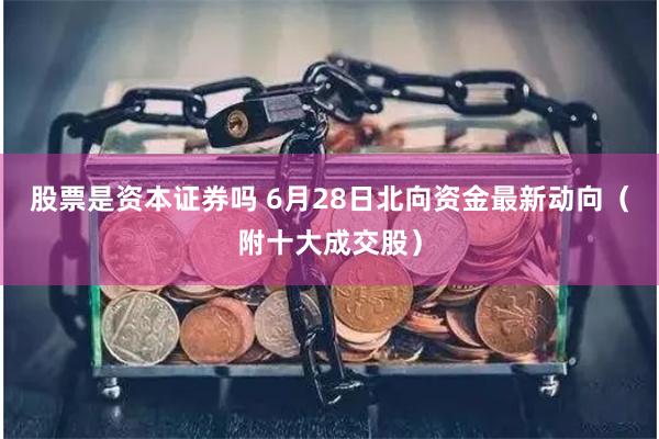 股票是资本证券吗 6月28日北向资金最新动向(附十大成交股)