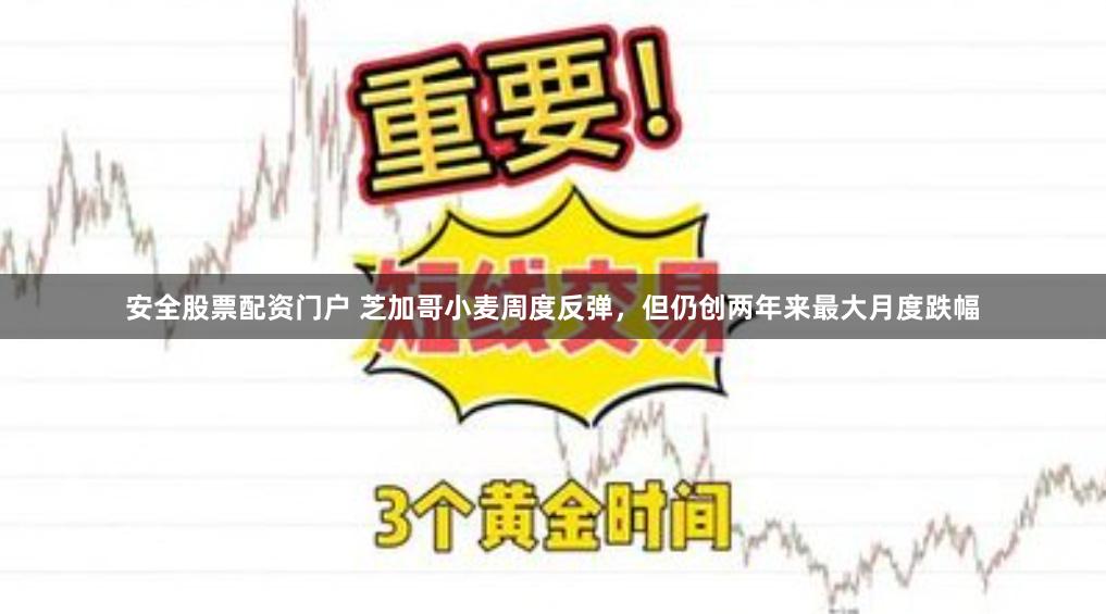 安全股票配资门户 芝加哥小麦周度反弹，但仍创两年来最大月度跌幅
